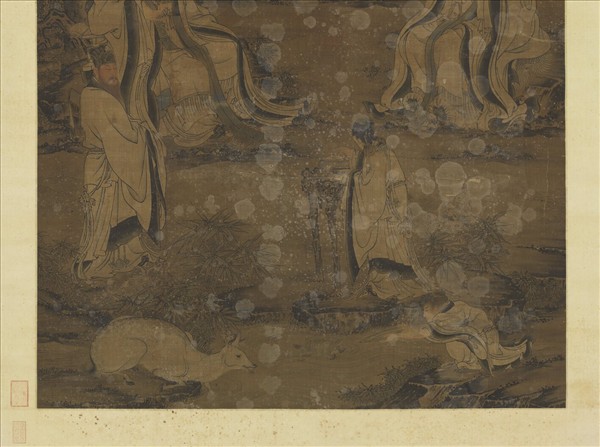 元人三清圖　軸