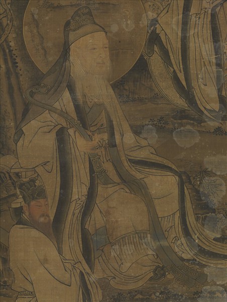 元人三清圖　軸