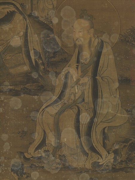 元人三清圖　軸