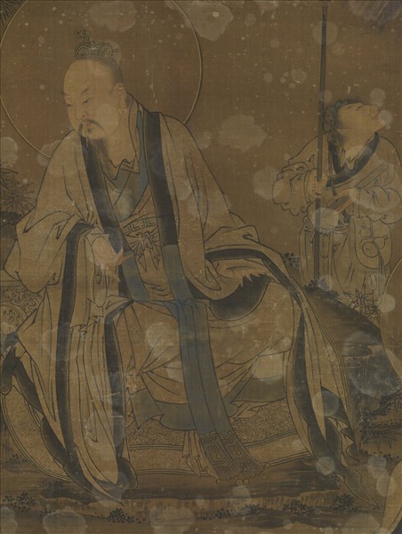 元人三清圖　軸