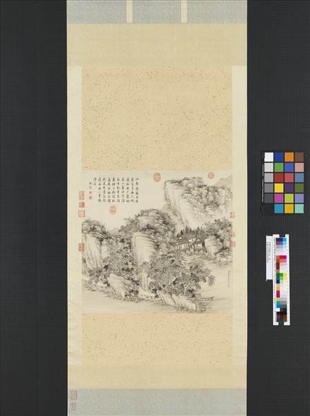 清董邦達畫山水　軸