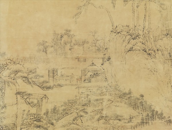 清李世倬繪高宗御筆擬古詩　軸