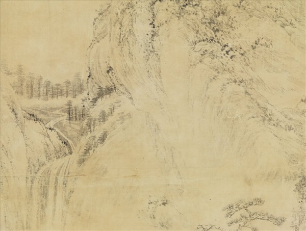 清李世倬繪高宗御筆擬古詩　軸