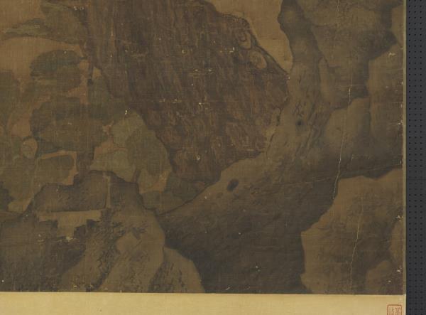 宋人枇杷猿戲圖　軸