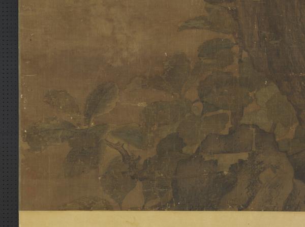 宋人枇杷猿戲圖　軸