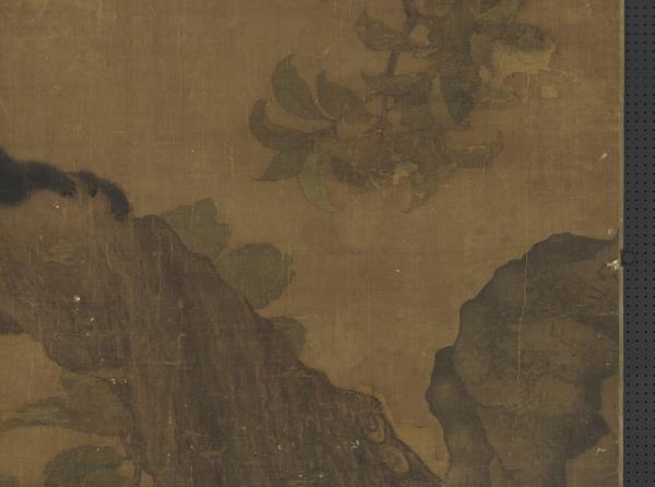 宋人枇杷猿戲圖　軸