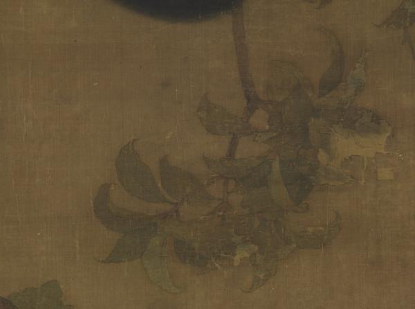 宋人枇杷猿戲圖　軸