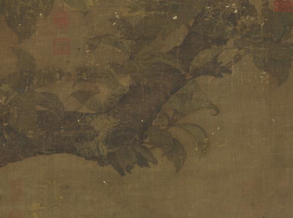 宋人枇杷猿戲圖　軸