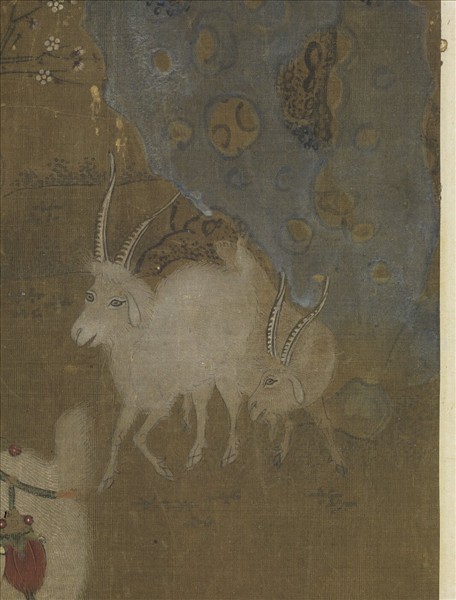 宋人山羊圖　軸