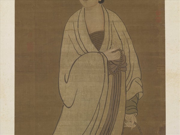 元趙孟頫魚籃大士像 　軸