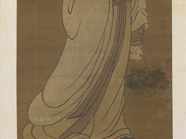 元趙孟頫魚籃大士像 　軸