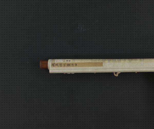 元趙孟頫吹簫士女圖　軸