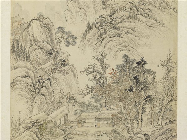 清鄒一桂秋爽圖　軸