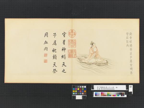 清丁觀鵬五星二十八宿　冊　室星神