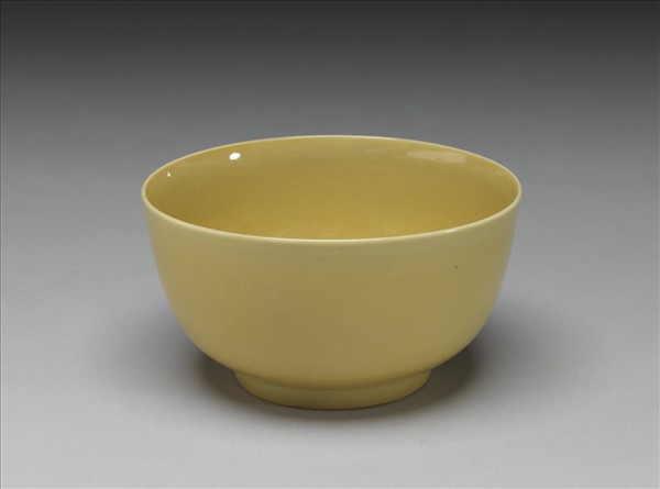 黃釉碗
