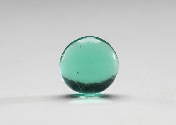 綠色玻璃圍棋子