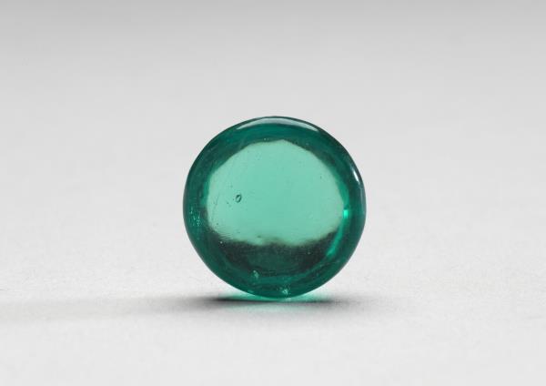 綠色玻璃圍棋子