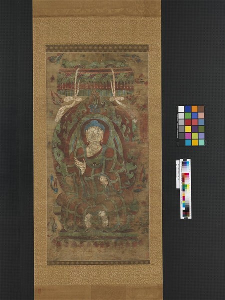 隋成陀羅造釋迦牟尼像　軸