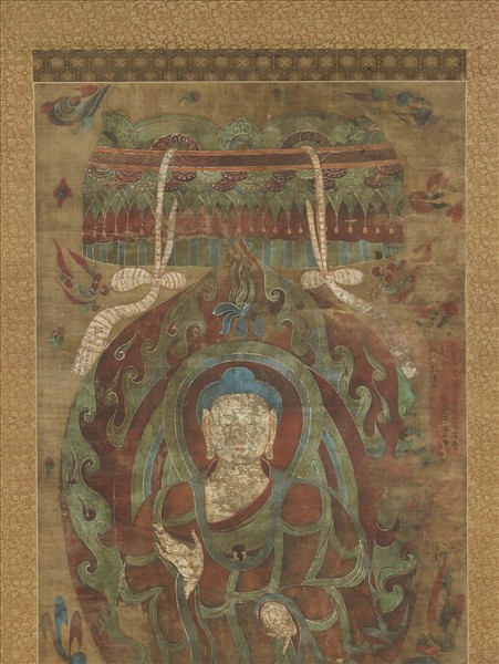 隋成陀羅造釋迦牟尼像　軸