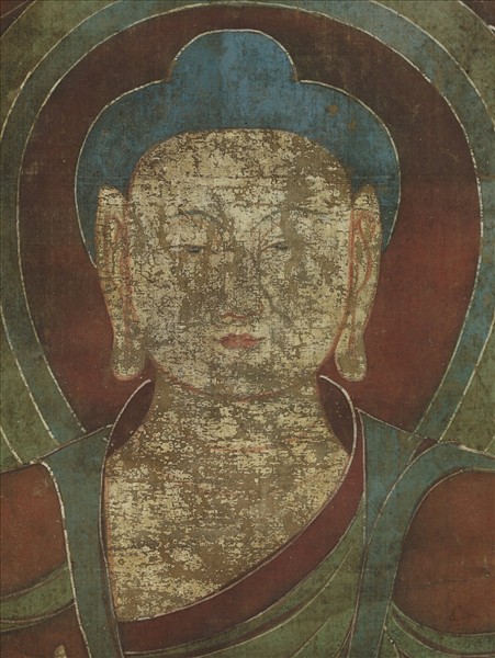 隋成陀羅造釋迦牟尼像　軸