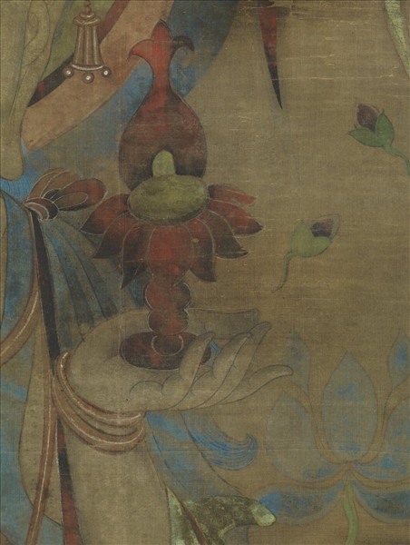 隋成陀羅造觀世音菩薩像　軸