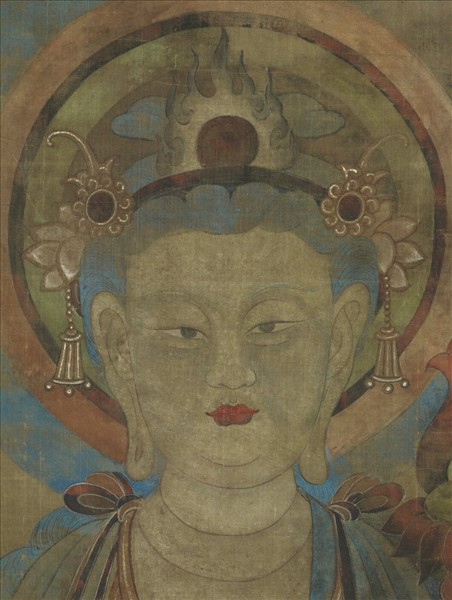 隋成陀羅造觀世音菩薩像　軸