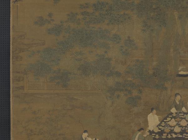 宋徽宗文會圖　軸