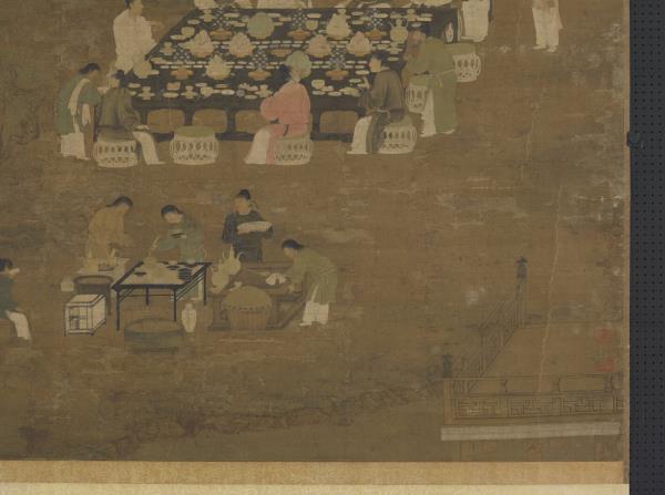 宋徽宗文會圖　軸