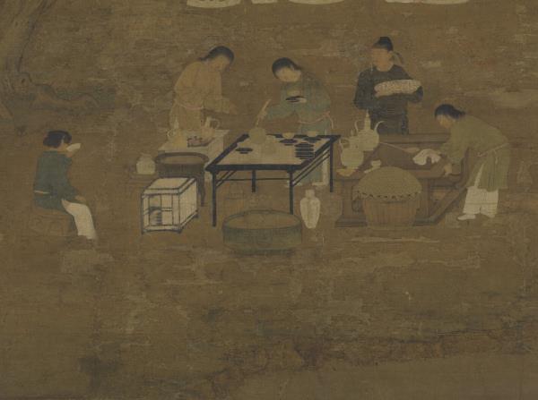 宋徽宗文會圖　軸