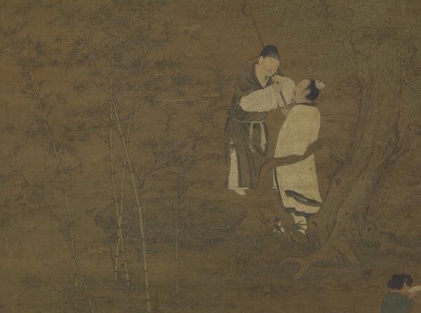 宋徽宗文會圖　軸