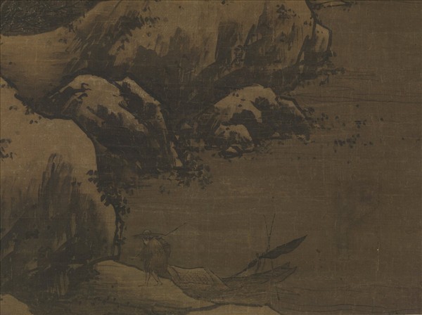 宋馬遠畫雪景　軸