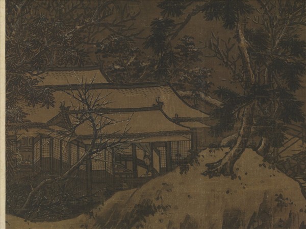 宋馬遠畫雪景　軸