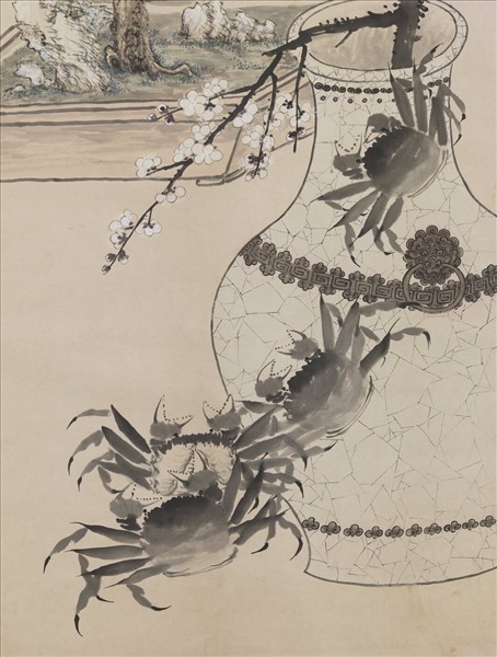 清鄒一桂歲朝圖　軸