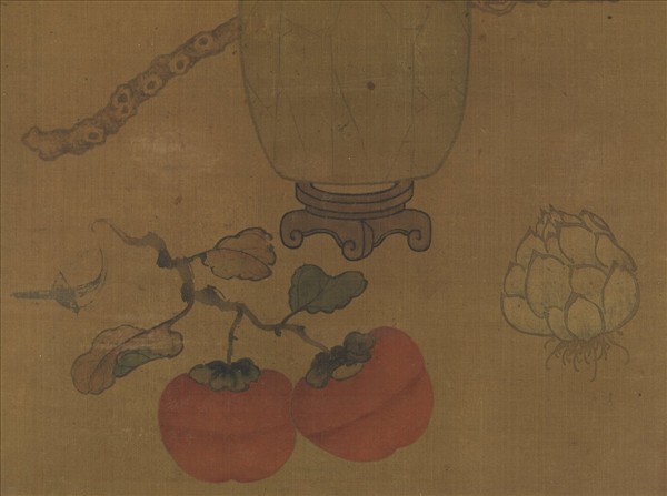 清吳璋百事如意　軸