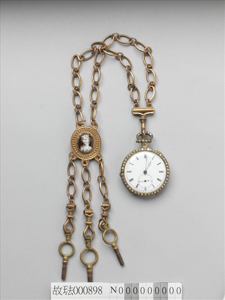 西洋畫琺瑯懷錶