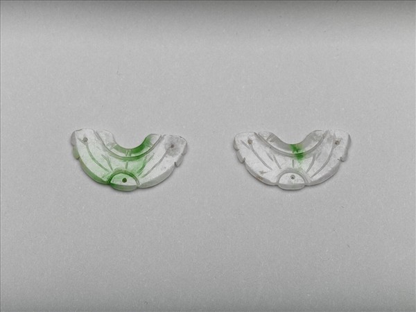 翠玉荷葉形挑牌