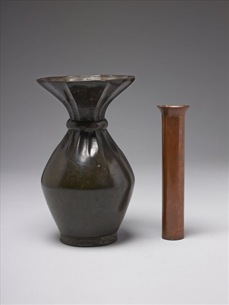 日本 江戶時代 古銅花瓶