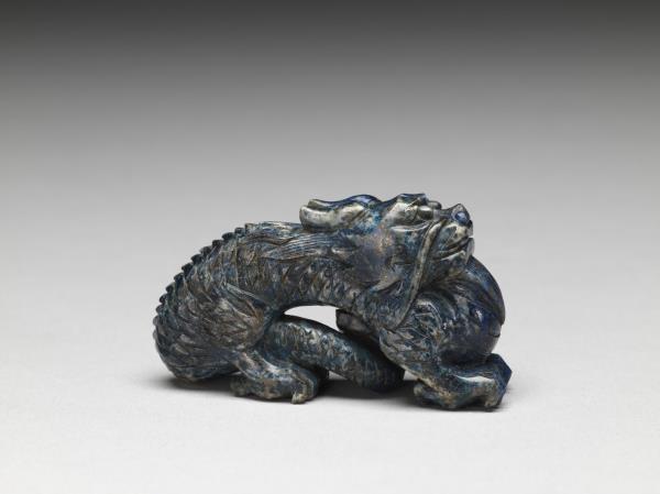 青金石龍- 故宮