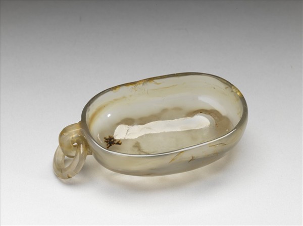 瑪瑙單把活環橢圓洗