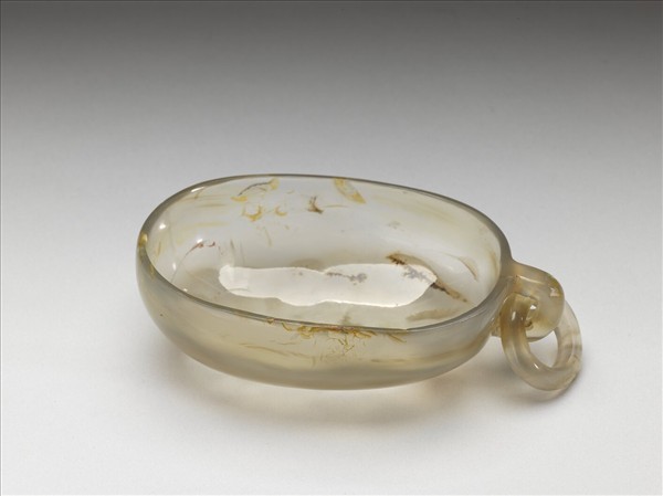 瑪瑙單把活環橢圓洗