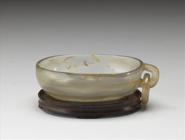 瑪瑙單把活環橢圓洗