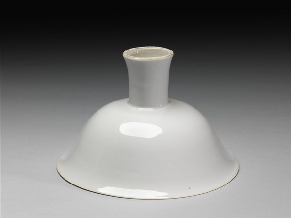 甜白半脫胎鳳凰紋高足碗