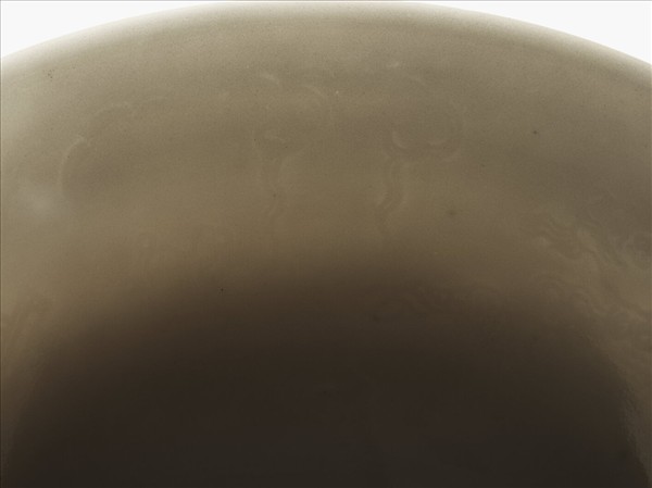 甜白半脫胎鳳凰紋高足碗