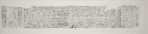 車馬出行圖畫像磚