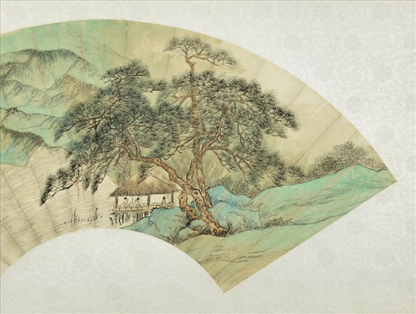 清吳穀祥松榭清論　單片