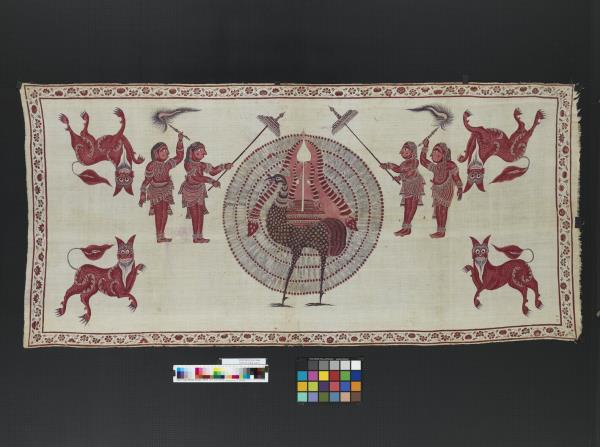 印度 外銷斯里蘭卡繪染掛飾