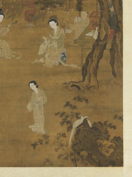 宋李嵩觀燈圖　軸