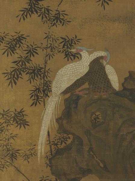 宋李嵩觀燈圖　軸