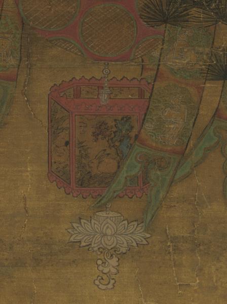 宋李嵩觀燈圖　軸