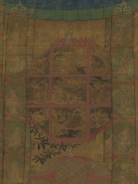 宋李嵩觀燈圖　軸